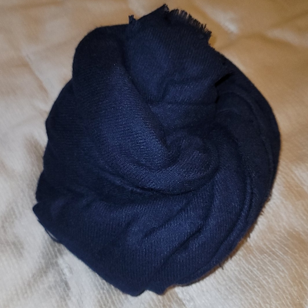 Navy Blue Scarf